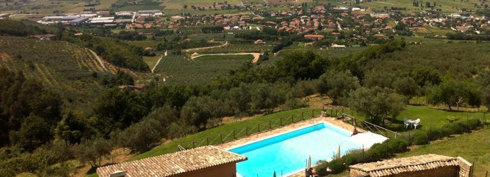 Agriturismo Villa Gabbiano Capodacqua  Buitenkant foto